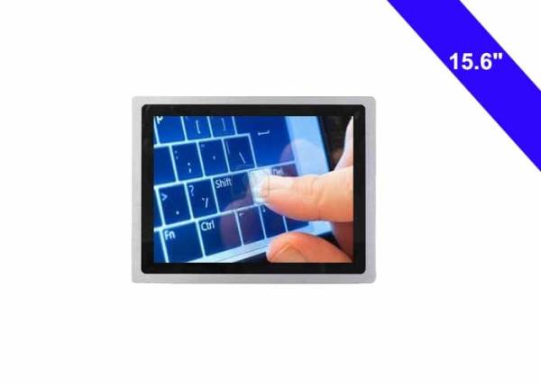 Cheap 15.6 inch Open frame LCD touch screen Display monitor VGA or DVI inputs for sale