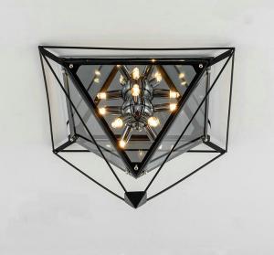 Best minimalist ceiling lamp personality lamps aisle hotel cafe glass diamond creative wholesale
