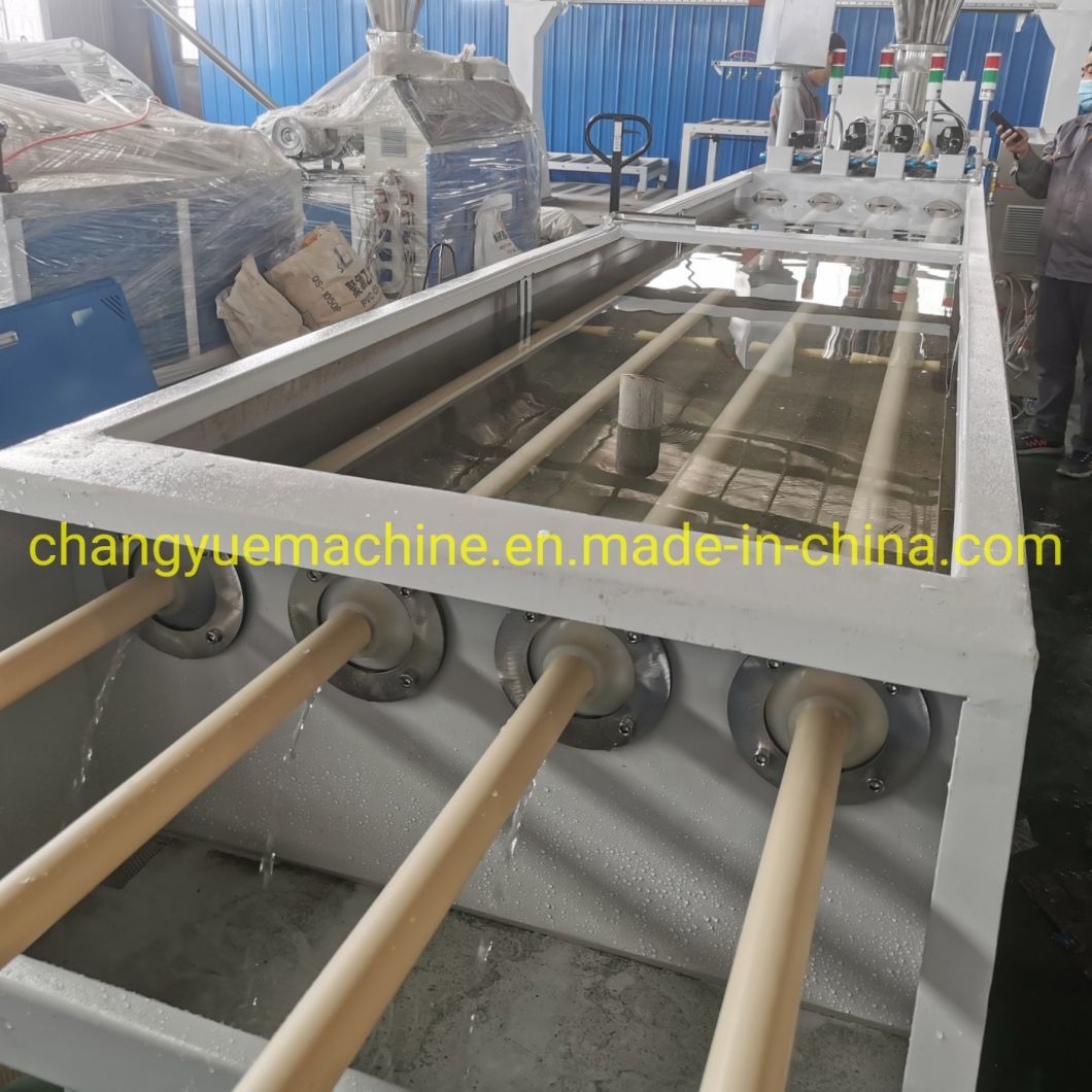 Two Output PVC Conduit Pipe Line / PVC Dual Pipe Line