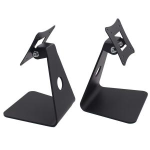 China Desktop TV Monitor Stand Height Adjustable 5mm Cold Rolled Steel Plate on sale