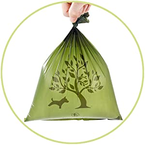 Compostable Corn Drawstring Trash Bags In Dispenser Box, Customized Biodegradable Compostable Drawstring Plastic Bags