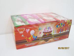 Best Happy Birthday Candle Marshmallow Candy / 11g /4 Pcs In One Bag Twist Cotton Candy wholesale