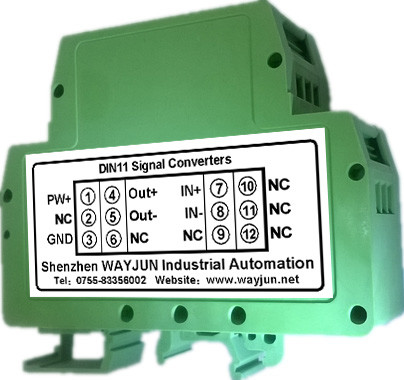 WAYJUN 3000VDC isolation Potentiometer to DC Signal Transmitter signal converter