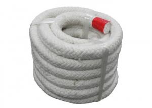 Best White Fiber Gland Packing Braided Textile Ceramic Fiber Square Braided Rope wholesale