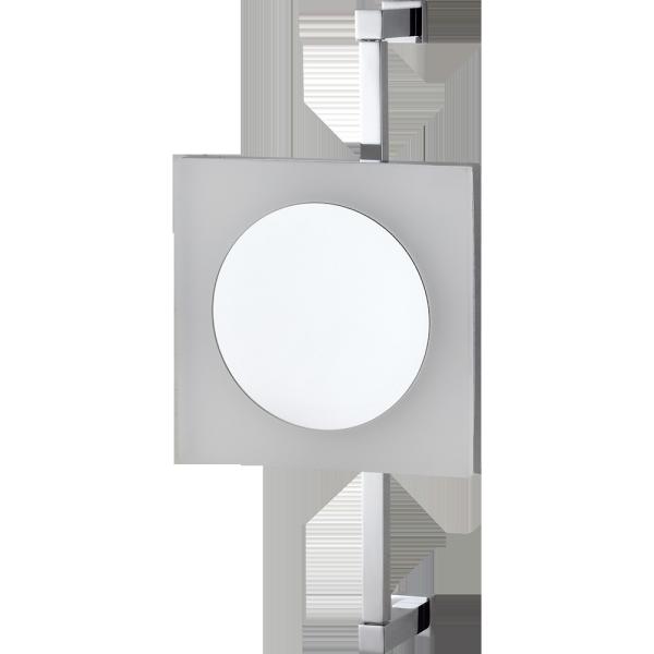 Cheap bath wall mounted square lighted makeup mirror for sale