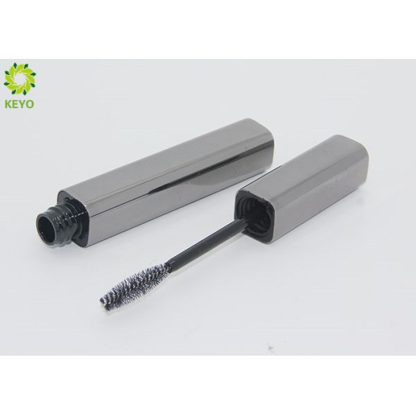 Square Shape Empty Mascara Tube , 10ml Aluminum Eyelash Serum Container