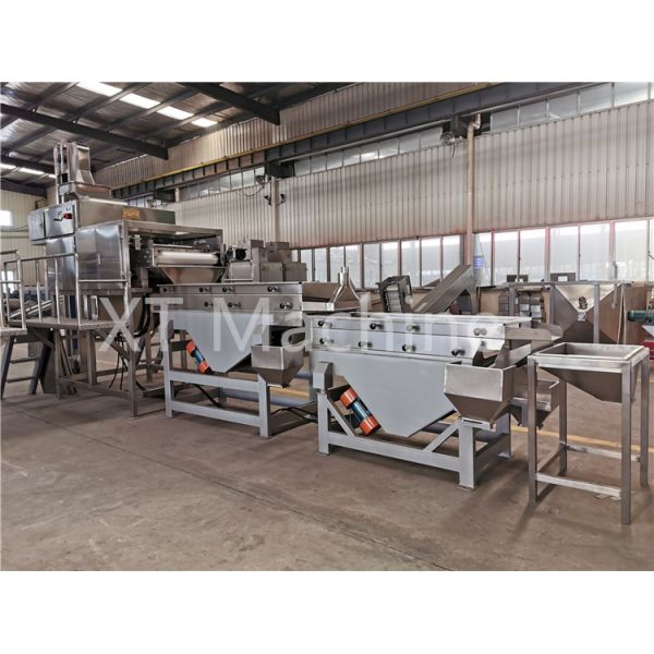 Peanut Granule Hazelnut Cutting Machine 500kg/Hr 7.5kw 380v 220V