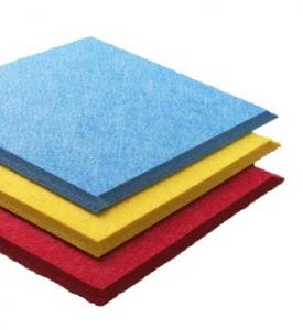 China 15mm High Density Sustainable Fibreglass Acoustic Barrier Panels Dust Prevention on sale