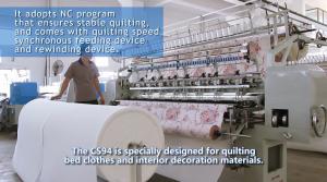 Best High Rigidity Automatic Computerized Quilting Machine, 94 Inches High Speed wholesale