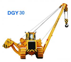 China Energy Conservation Road Construction Machinery Pipe Crane Rated Loading Capacity 25 Ton on sale