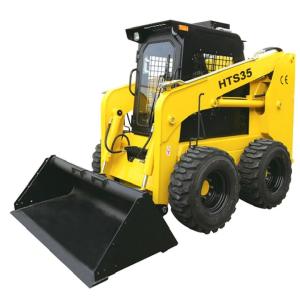 Best 37Kw 2500rpm Mini Skid Steer Loader Small Articulating Loader HTS35 wholesale