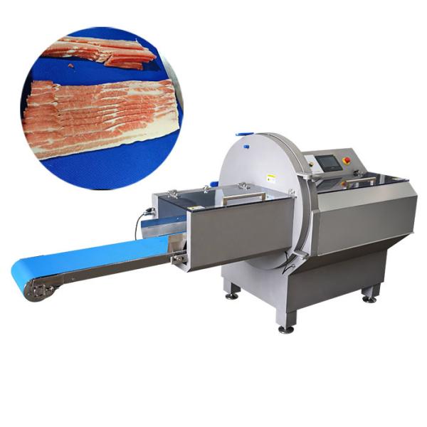 Cheap Horizontal JY-25K Meat Slicer And Portion Control Machine to Cut Frozen Beef Bacon for Meat Processor for sale