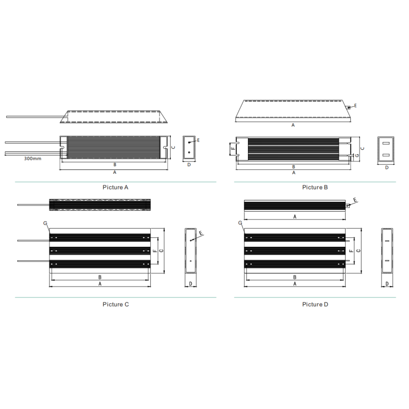 High Power VFD Braking Resistor