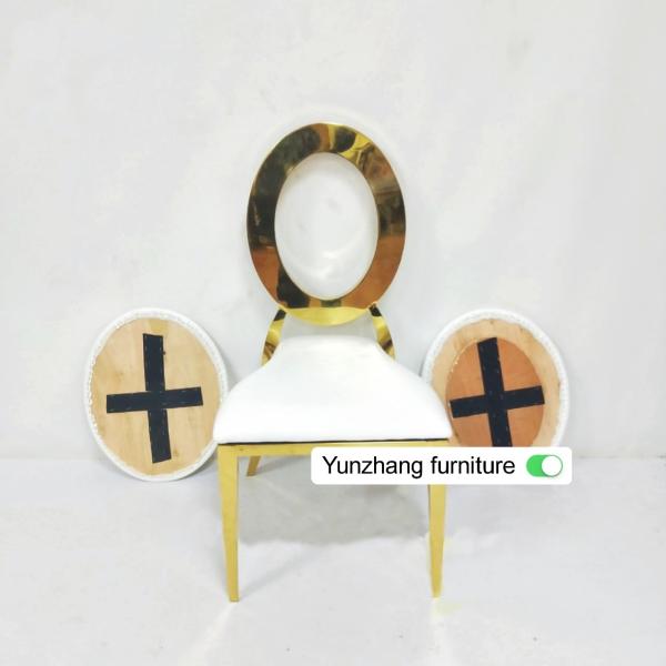 Cheap Demountable Round Back Chair with good quality for hotel for sale