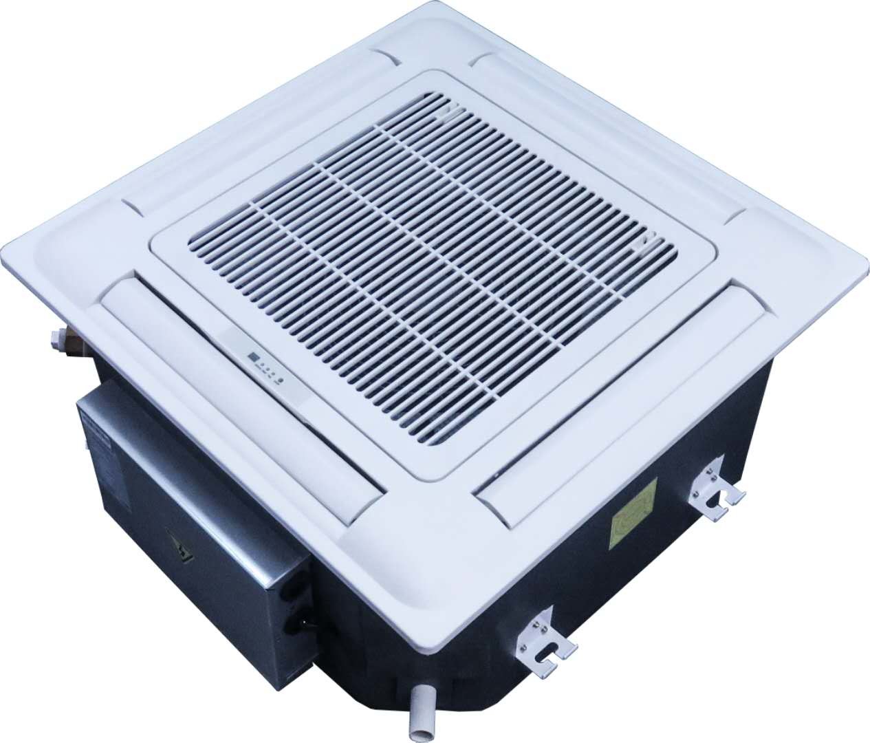 MECO CE CERTIFICATION FOUR WAY CEILING CASSETTE FAN COIL UNITS 0.8TR 300CFM with digital display , build in water pump