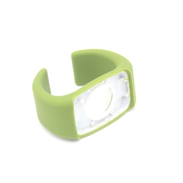 Custom Silicone Watchband Overmolding with PU Coating