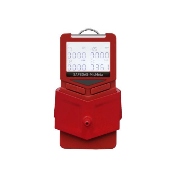 CO NH3 H2S 3 in 1 Detector IECEx Certified Multi Gas Detector with IP66/IP68 Protection Grade and Back Clip
