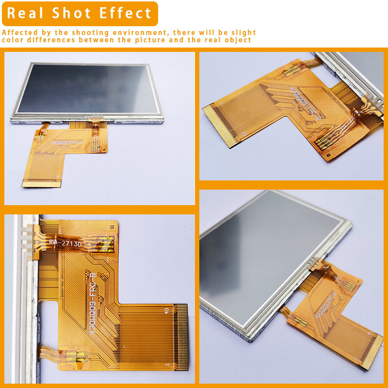 4.3 Inch Color LCD Display 480x272 40Pin Small LCD Touch Screen