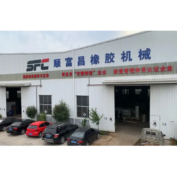 Hydraulic Vulcanizing Press for Rubber Floor Tile Production