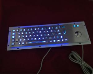 Best Colored stainless steel keyboard with trackball wholesale