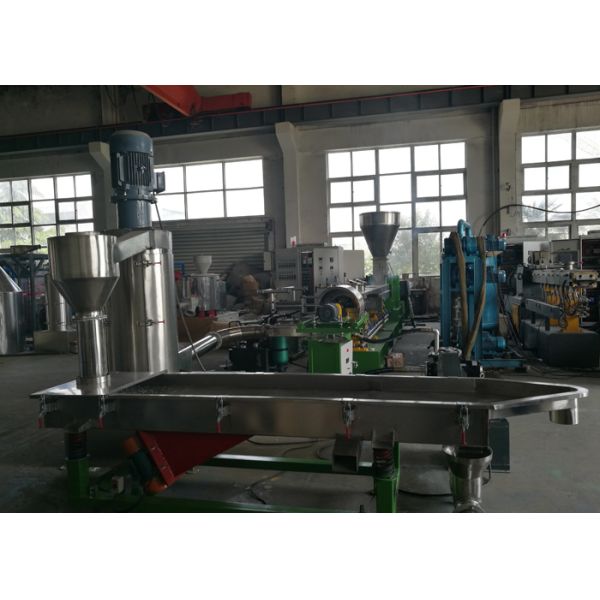 2500kg/h PE/PP with Caco3 Master Batch Mamchine Water Ring Pelletizing Machine 800rpm Extruder Twin Screw