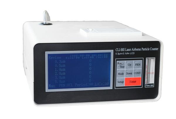 Cheap 2.83L/min Airborne Particle Counter Six Particle - Size Channels Multiple Print Mode for sale