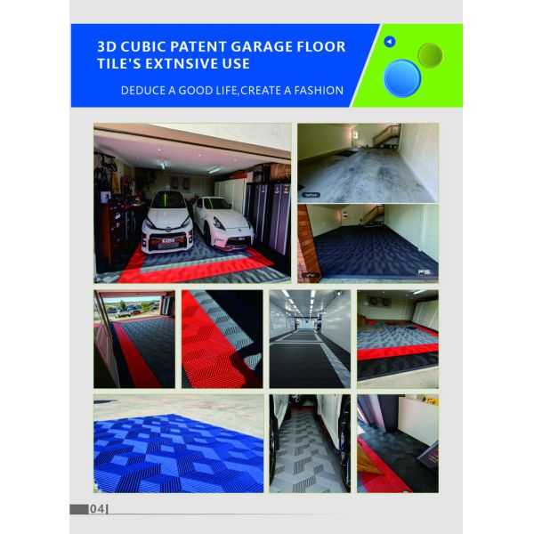 Impact Resistance Garage Floor Tile