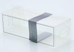 Clear Plastic Presentation Box , PET PP Pvc Folding Box Packaging Beauty