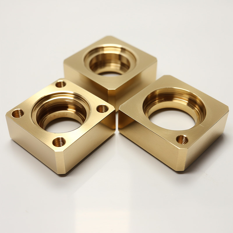 CNC Brass Alloy Components High Precise CNC Part CNC Machining Custom Part Milling