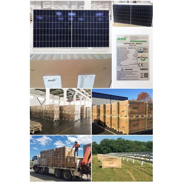 Glass 2.0mm and HJT Bifacial Solar Panel 550w 700w 630w 610w 585ww 620w 580w by Jinko