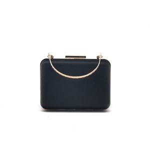 Best Big Block Clasp Square Clamshell Clutch Frame Attached Handle wholesale