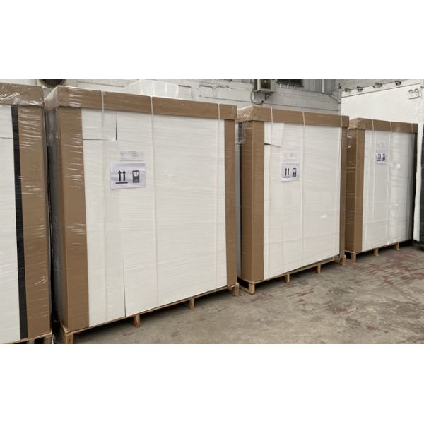 Gas Station Bagged Ice Storage Bin 100 Cu. Ft. Automatic Defrost Type