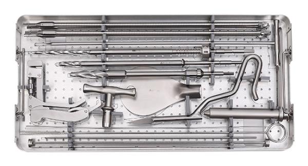 Cheap Stainless Steel Orthopedic Interlocking Nail Instrument Set For PFNA Nails System for sale
