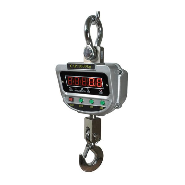 Cheap Customized Support Digital Hanging Scale 1t with Remote Control and LED LCD Display for sale