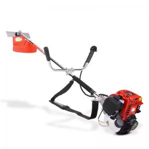 China 65CC 4 Stroke Weed Wacker Gas Powered String Trimmer Multifunction Brush Cutter for Grass Heavy Bush  Side Mounted on sale
