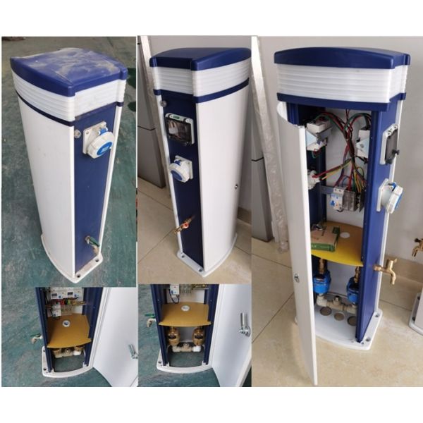 Hydropower Marine Boat Accessory Dock Water Pedestal