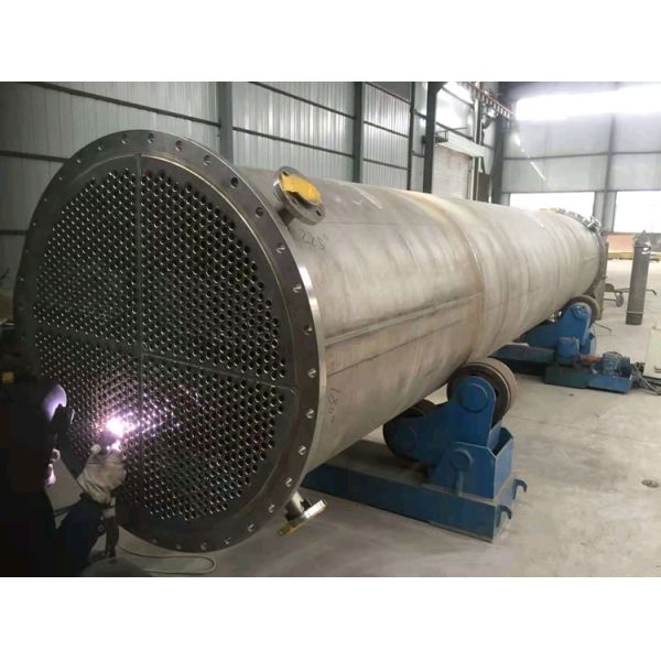 Gr1 Gr2 Titanium Evaporator Condenser Corrosion Resistant
