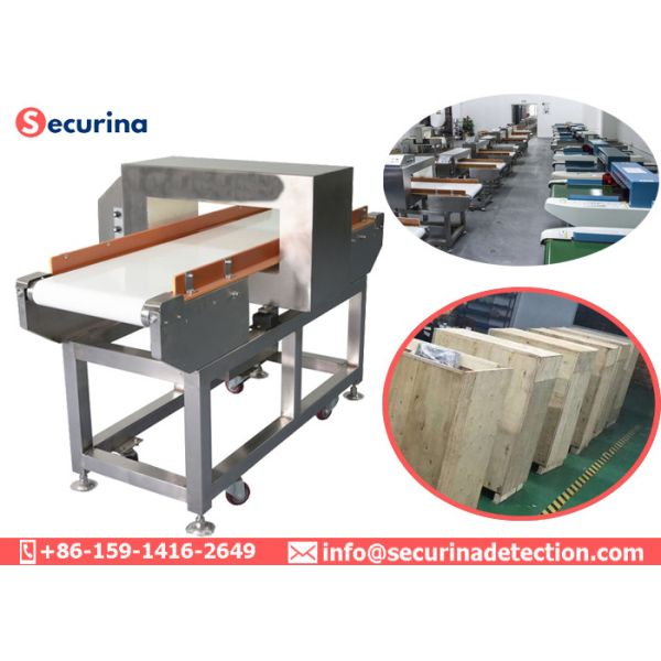 Customized Belt Food Processing Metal Detectors 304 SS For Inspecting Ferrous