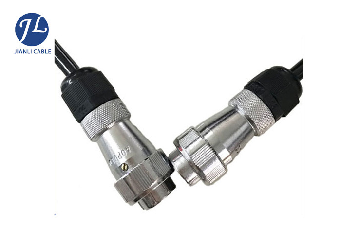 Vehicle Backup Camera Wireless 5 Pin Matal Cable Spirale Remorque With 2CAMS