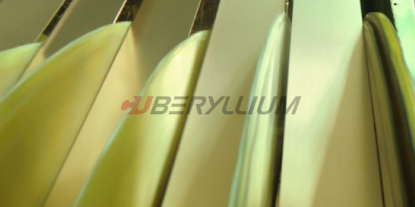 Soft TB00 Beryllium Copper Alloy Strip BrBNT1.9 Qbe1.9 0.3mmx200mm For Electrical Switch