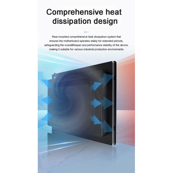 27 inch Outdoor Terminal Embedded High-brightness Screen1000nits TFT LCD Monitor Waterproof IP67 Explosion Proof for Marine Open Frame