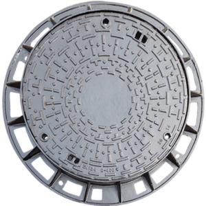 Best D400 EN124 Ductile Iron Manhole Cover Heavy Duty For Traffic Areas wholesale