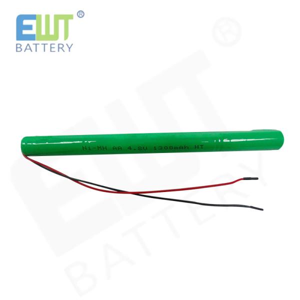 Cheap High Energy Density NIMH AA 4.8V 1300mAh NiMH Battery Rechargeable with Air Shipping Option for sale