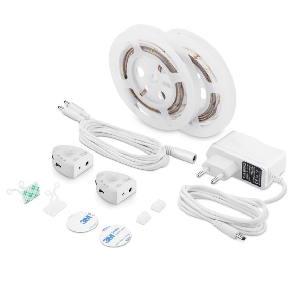Motion Activated LED Dimmable Strip Lights with PIR Sensor