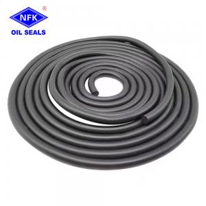 China Round Elastic Solid Nitrile Rubber O Ring Strip Black Pressure Resistance 2mm 3mm 4mm 6mm 8mm 10mm on sale