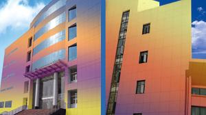 Best Colored Chameleon Aluminum Composite Panel Fireproof Multipurpose wholesale