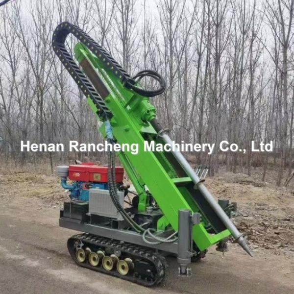 Cheap 30Hp Hydraulic Mechanical Transmission Pile Driver With 30m Crawler Gearbox for sale