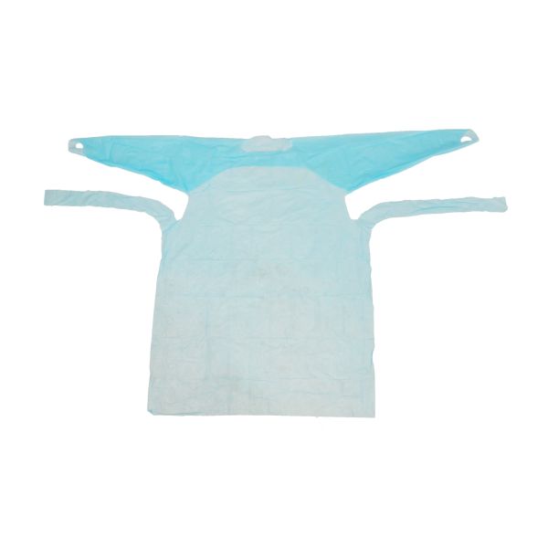 CPE Disposable Protective Clothing With Thumb Cuffs