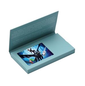 China 4.3 inch LCD video brochure advertising video brochure card for event invitation on sale
