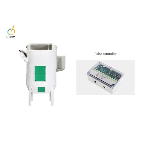 1.5kw 2112m3/H Pneumatic Dust Collector Cyclone Separator Dust Scraper